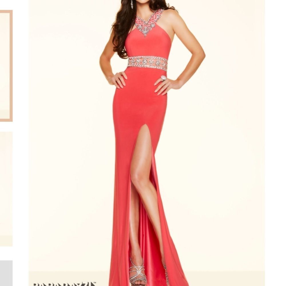 Paparazzi By Madeline Gardner Halter Jeweled Dress